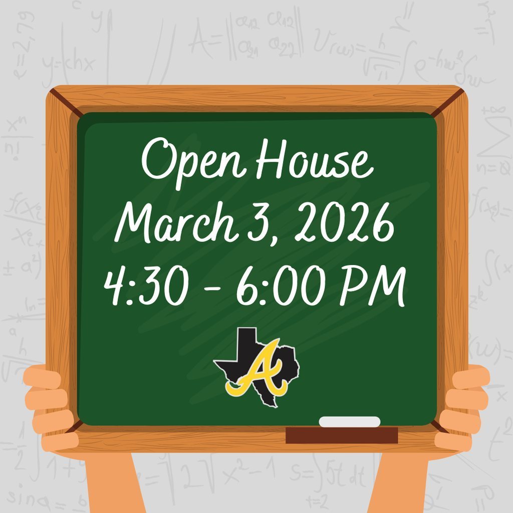 Open House March 3, 4:30 - 6:00 pm