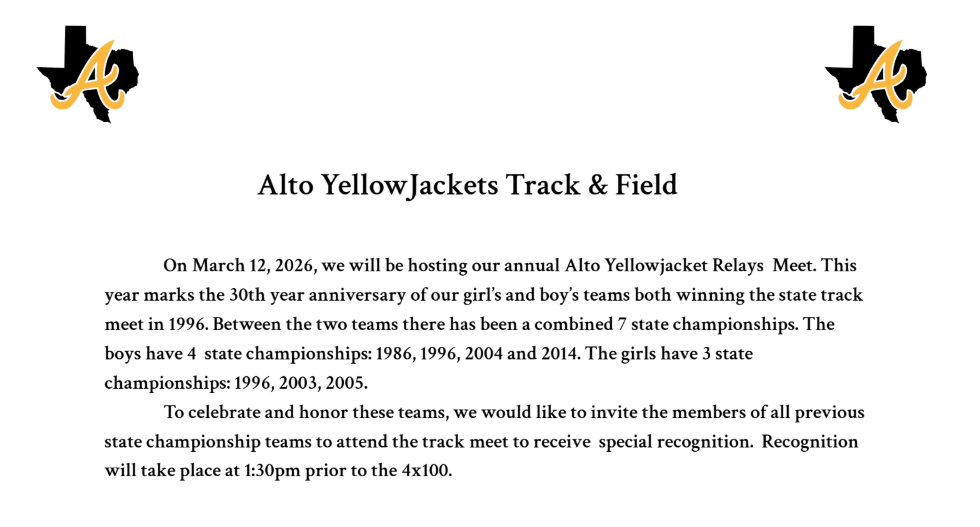 Honoring state track teams