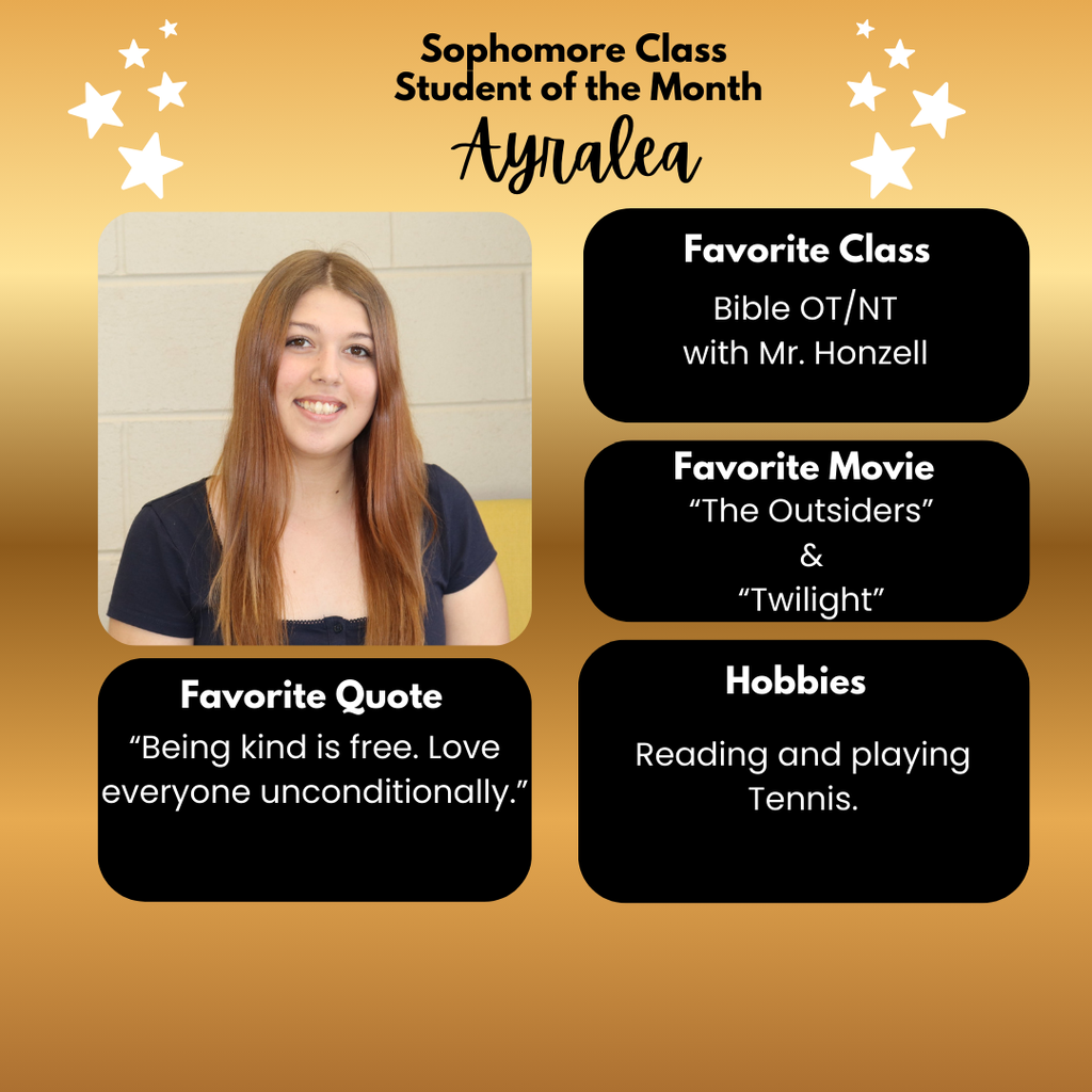 Student of the Month