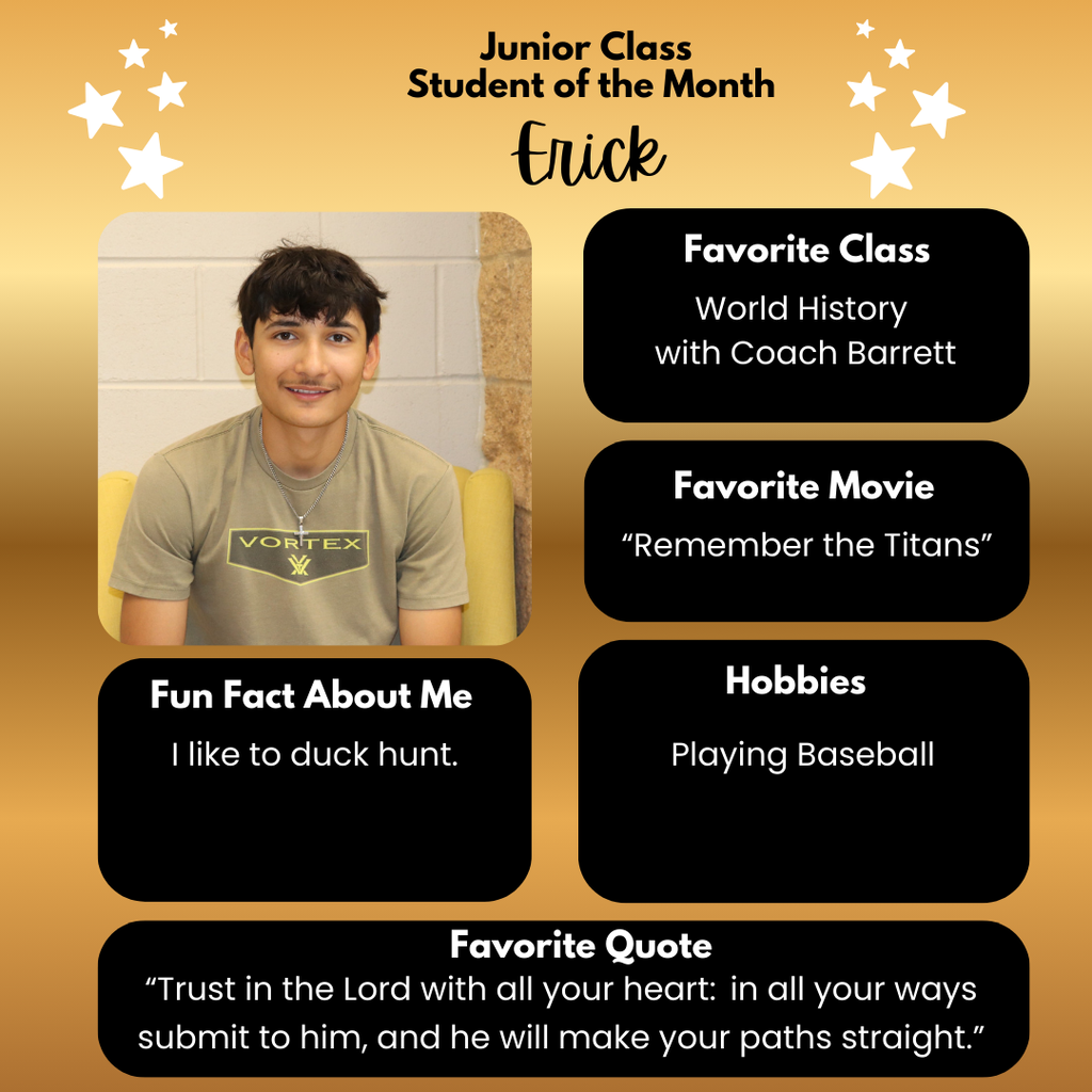 Student of the Month