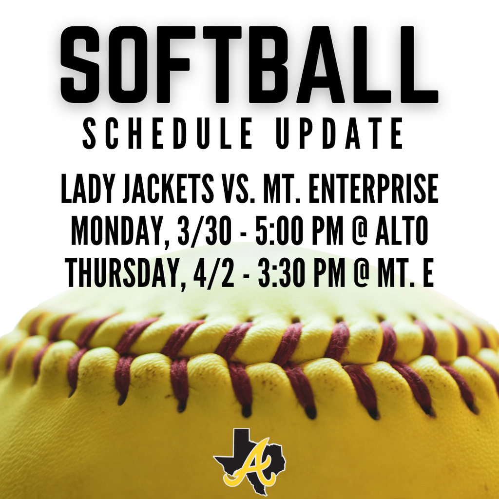 Softball Update