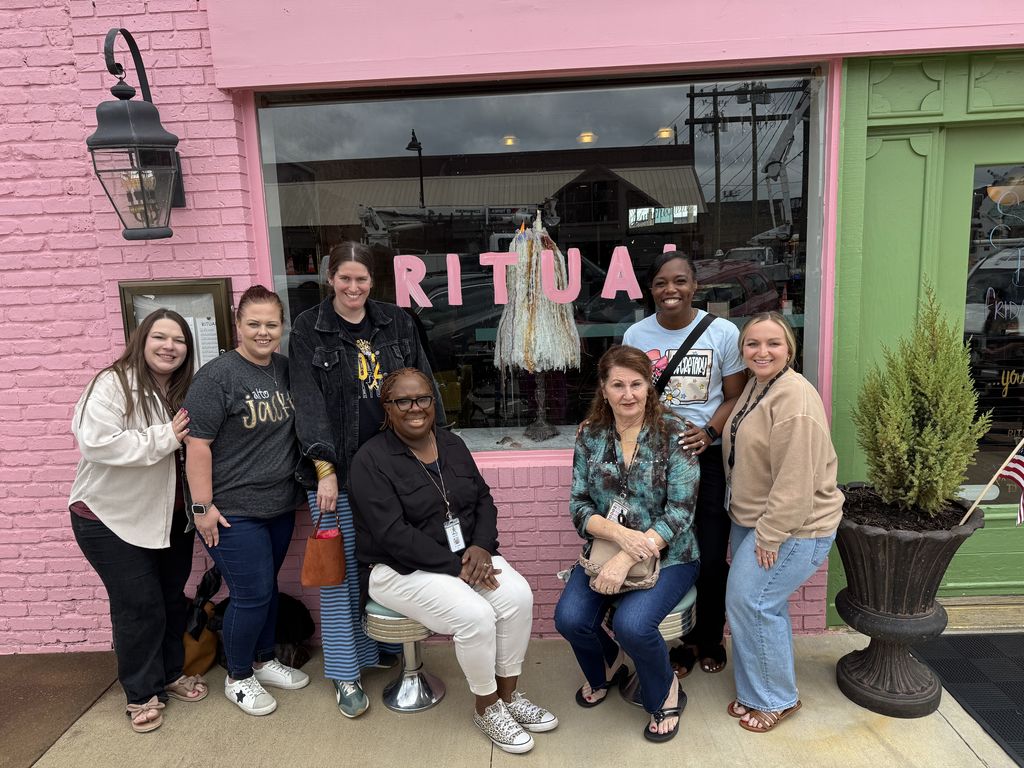 secretaries at lunch