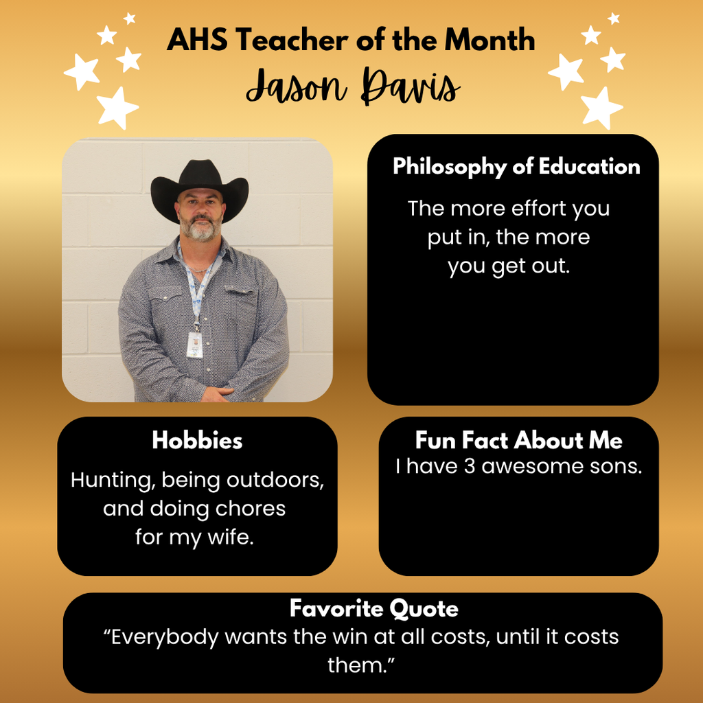 Teacher of the Month