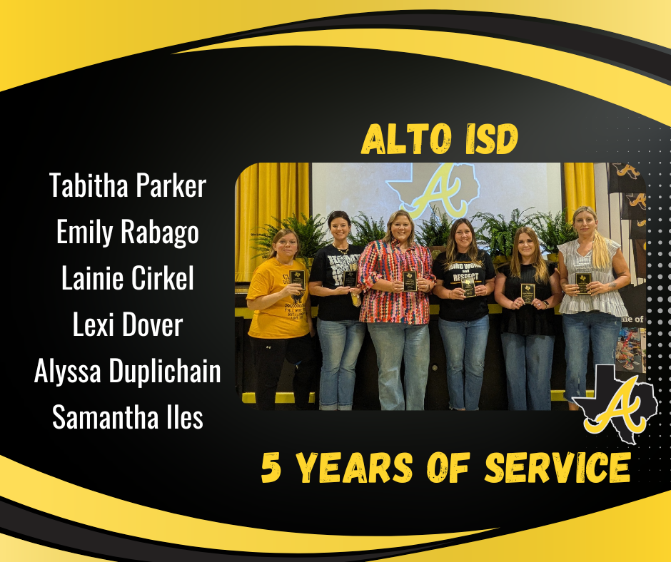five years of service