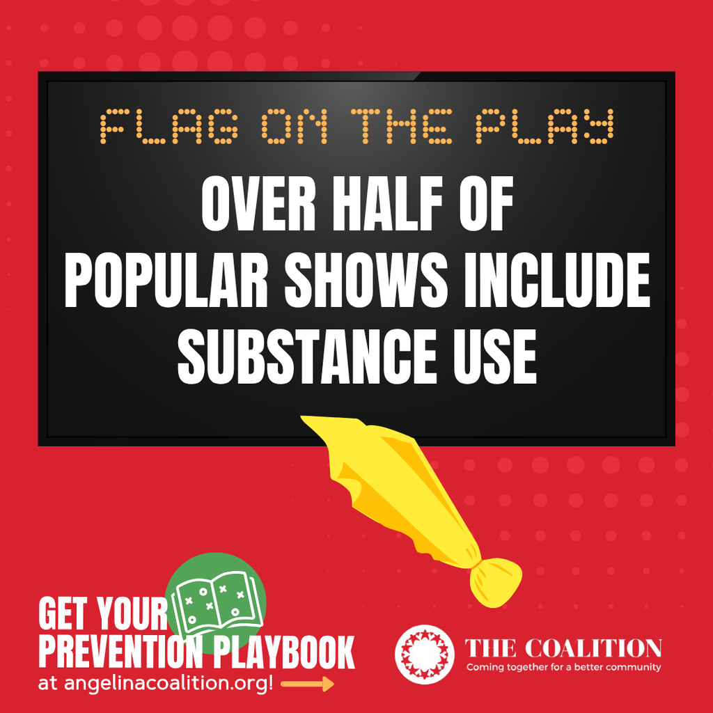 Over half of popular shows include substance use
