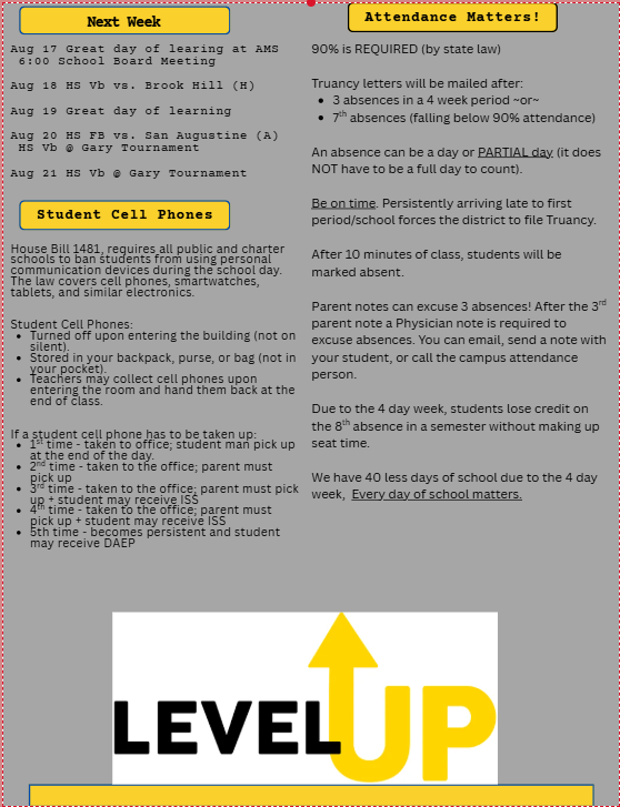 AMS Newsletter pg 2