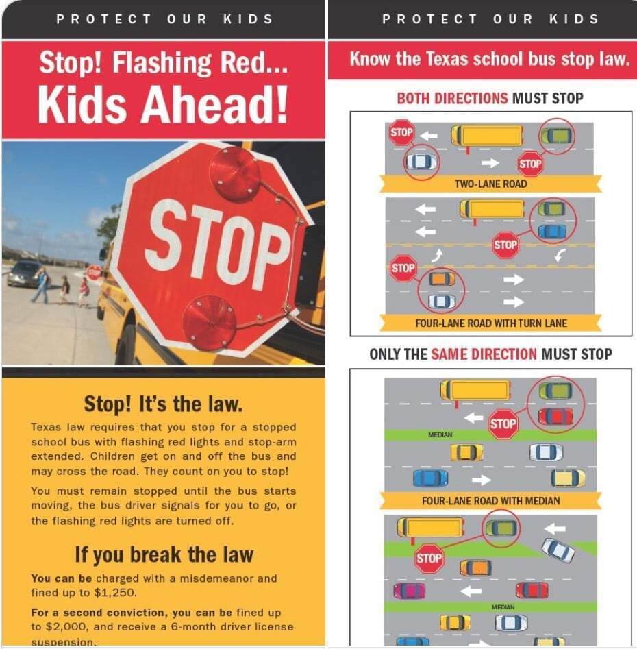 Stop for School Buses