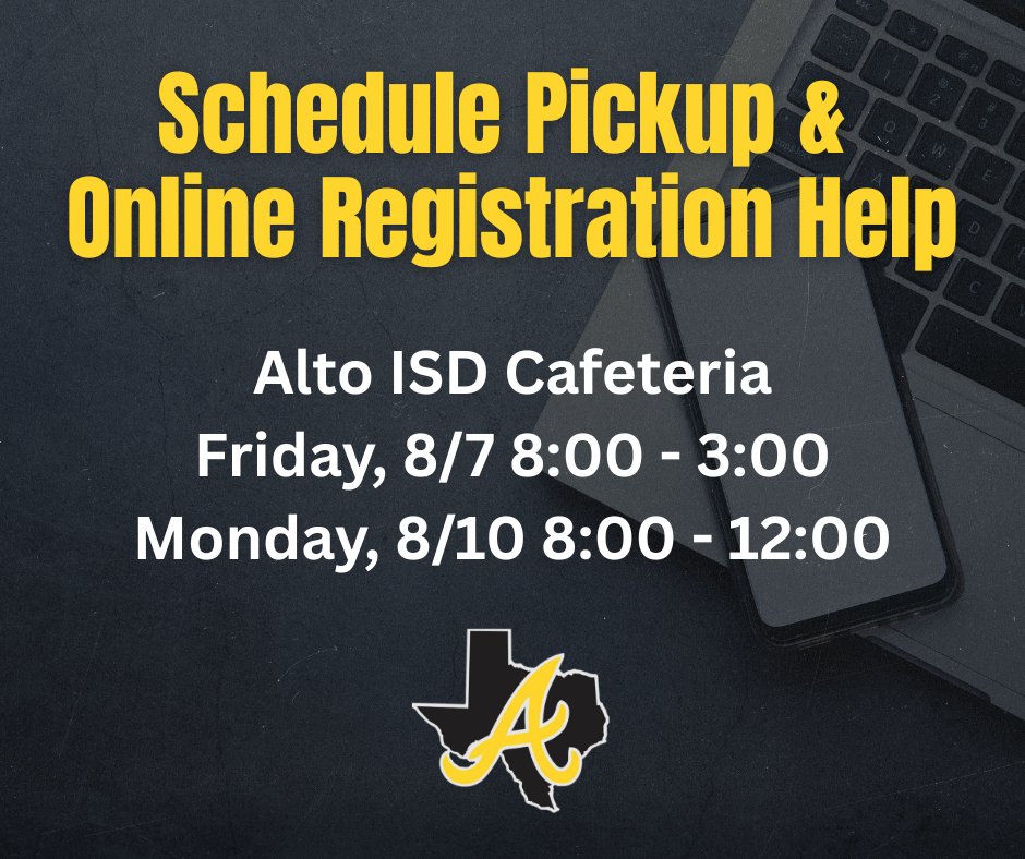 Schedule Pickup and online registration help