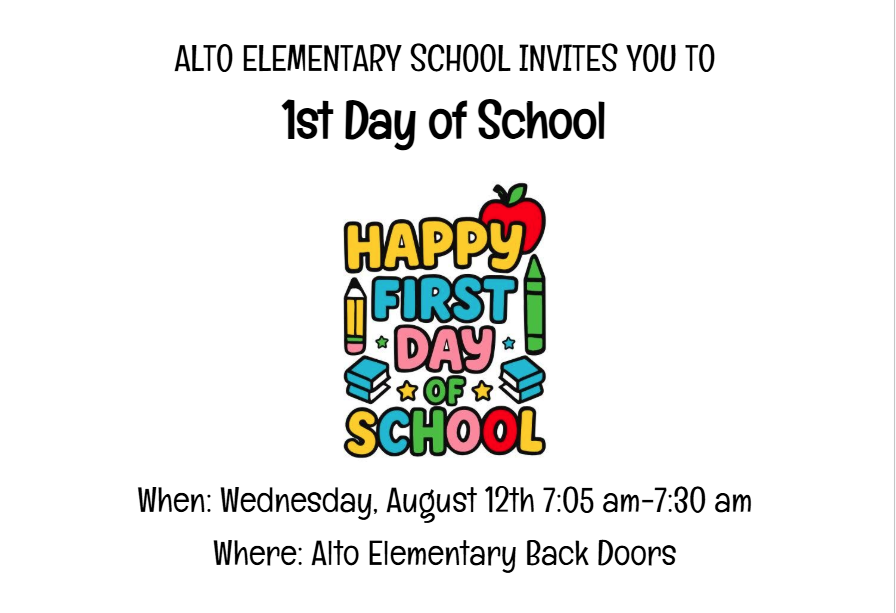 First Day of school