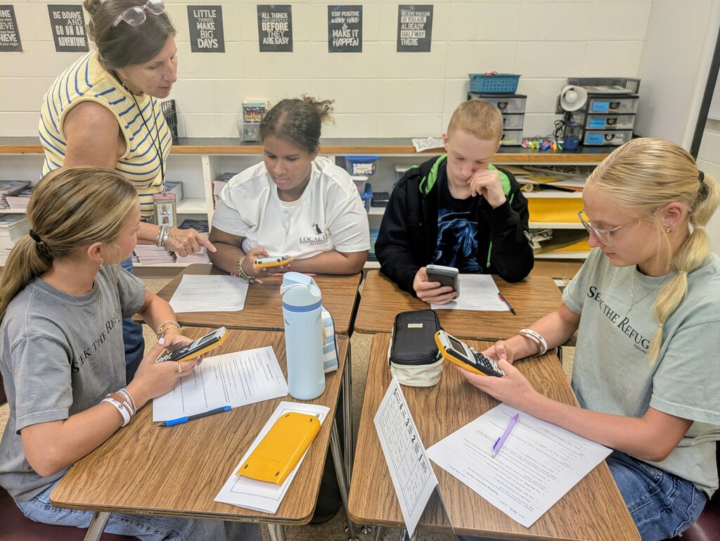 Middle School students
