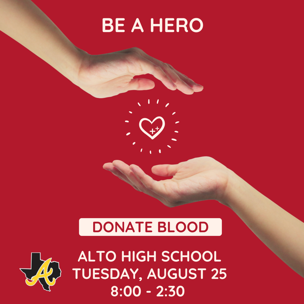 Be a hero - donate blood