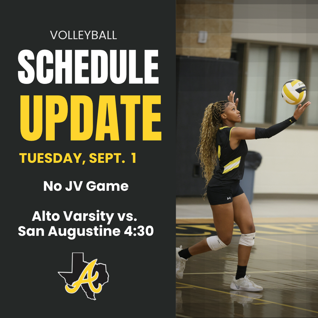 Volleyball vs. San Augustine September 1 , 4:30