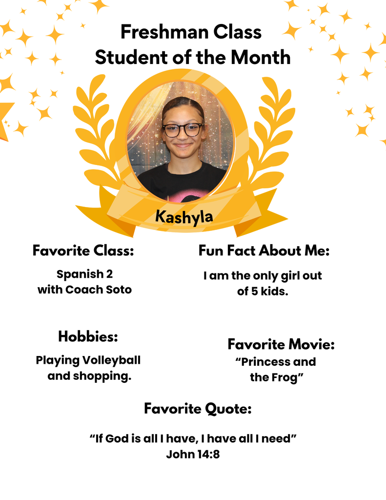 Student of the Month