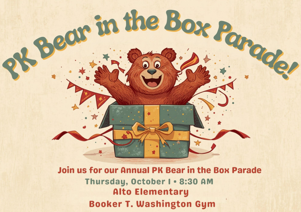 Bear in the Box Parade