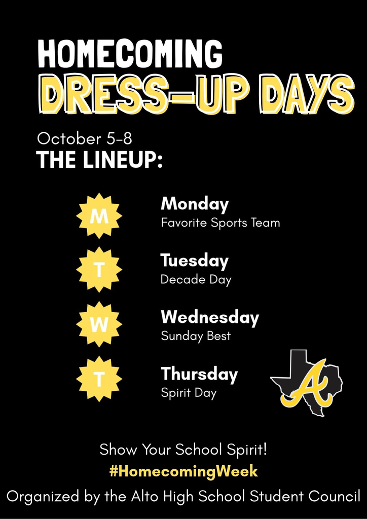 Homecoming Dress-Up Days