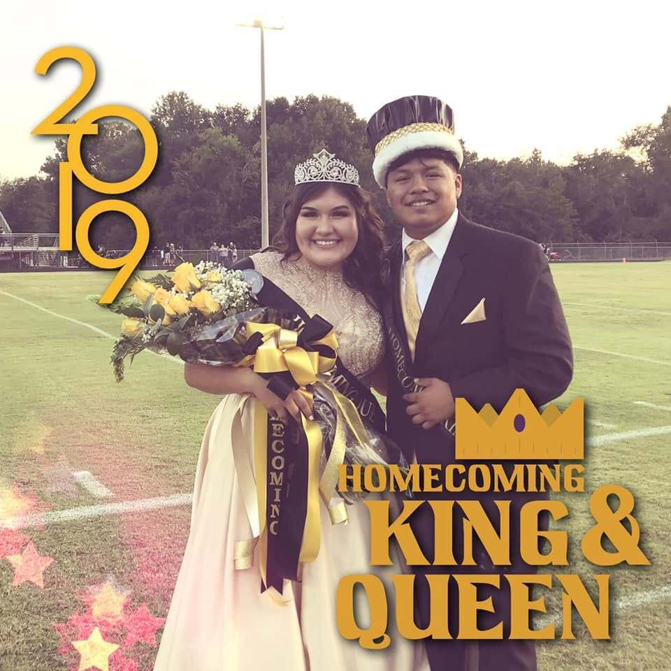 2019 Homecoming King and Queen