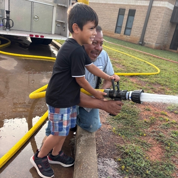fire truck visit