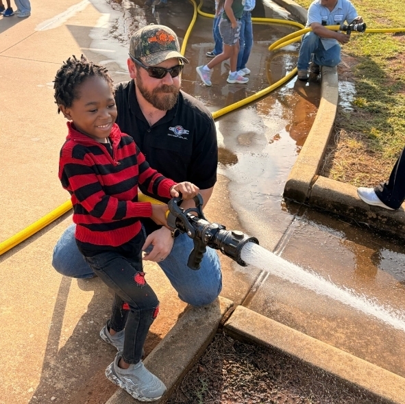 fire truck visit