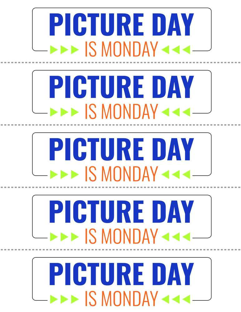 Fall Picture Day