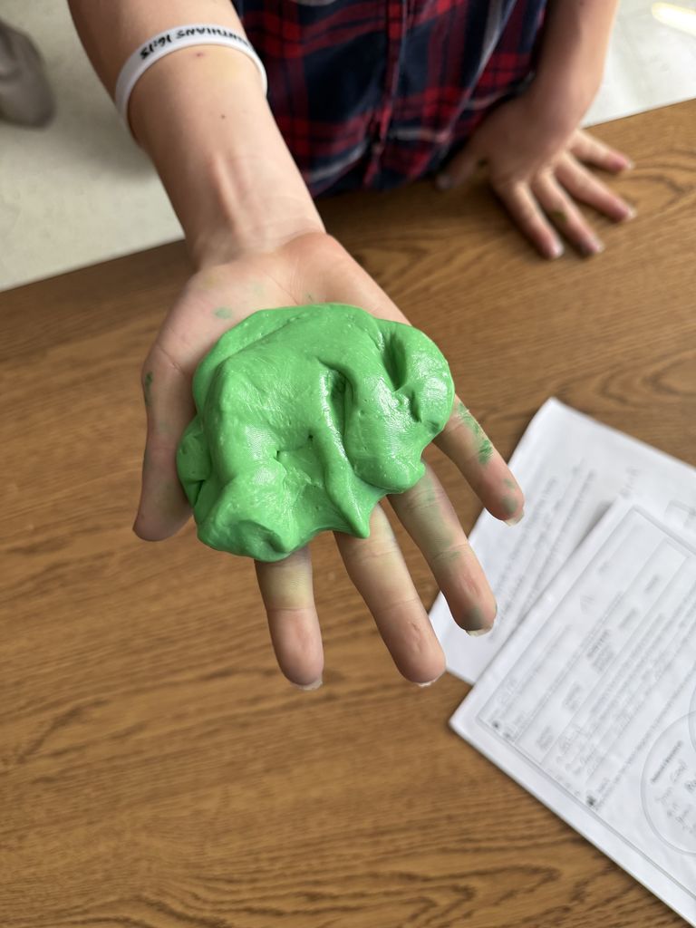 We found the ratio of dye colors to perfect this lime green color!