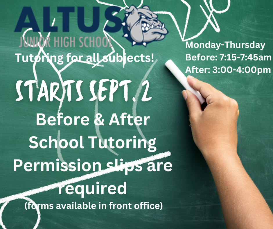 Tutoring flyer