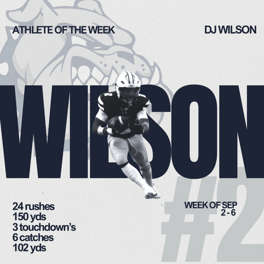 Athlete of the week dj wilson