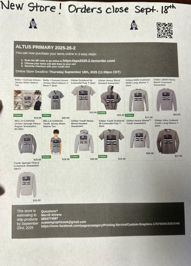T-shirt flyer.