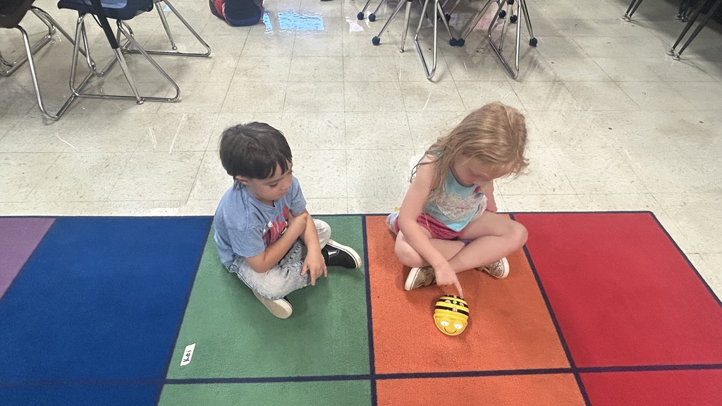 Students enjoying STEM activities.