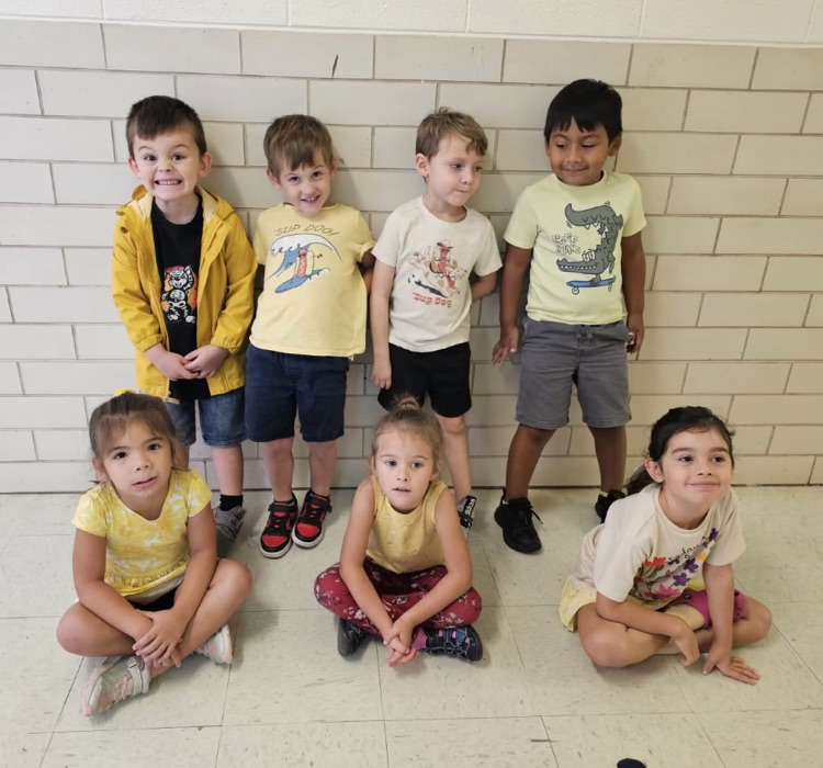 students wearing yellow