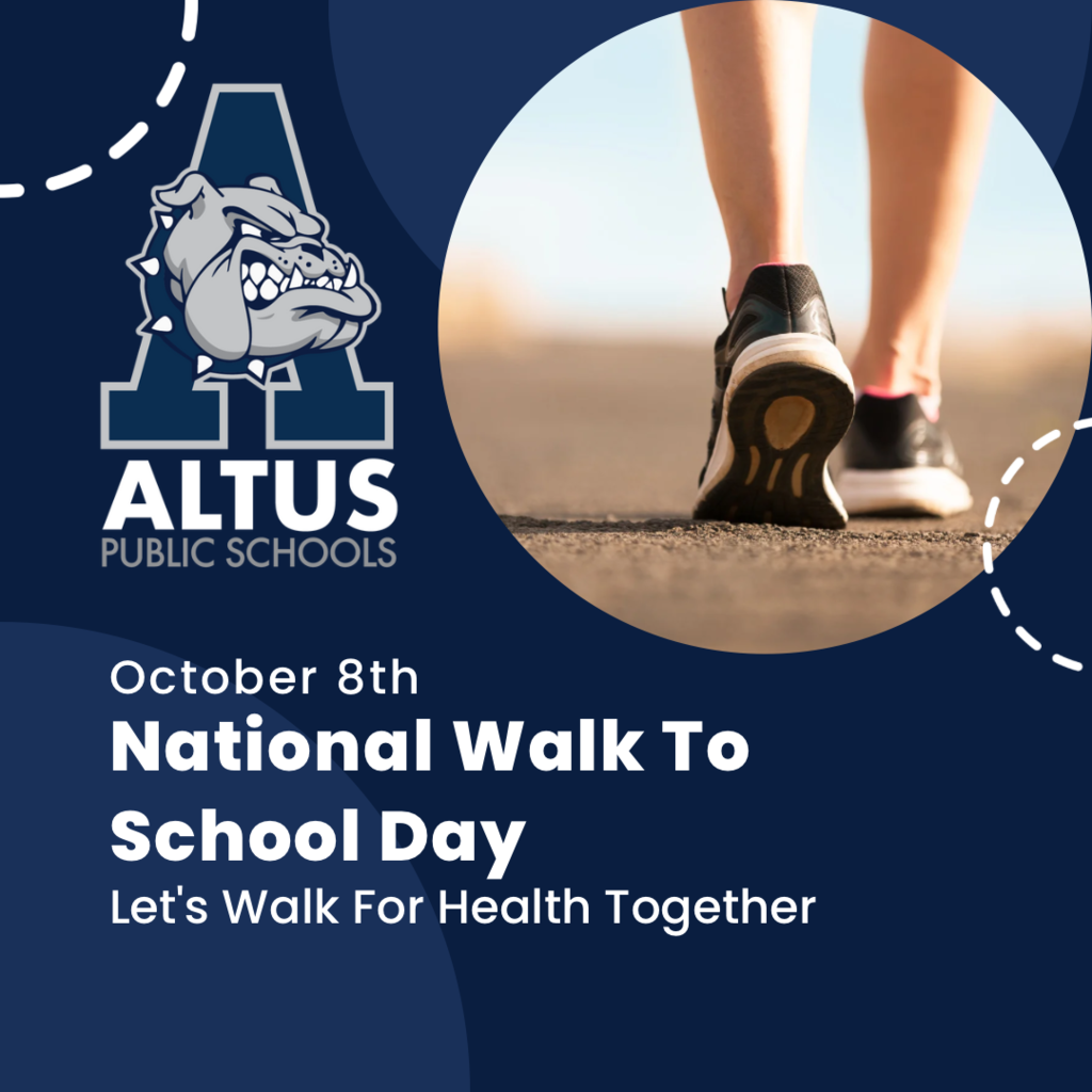 National Walk to School Day!
