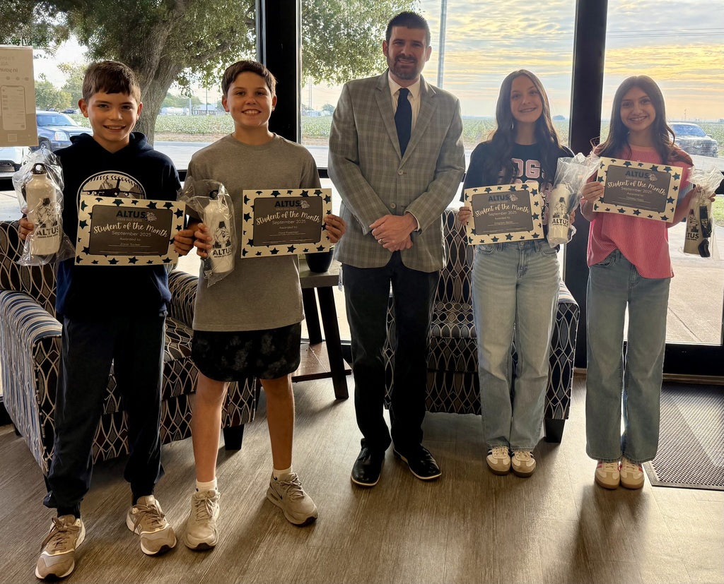 September Students of the Month