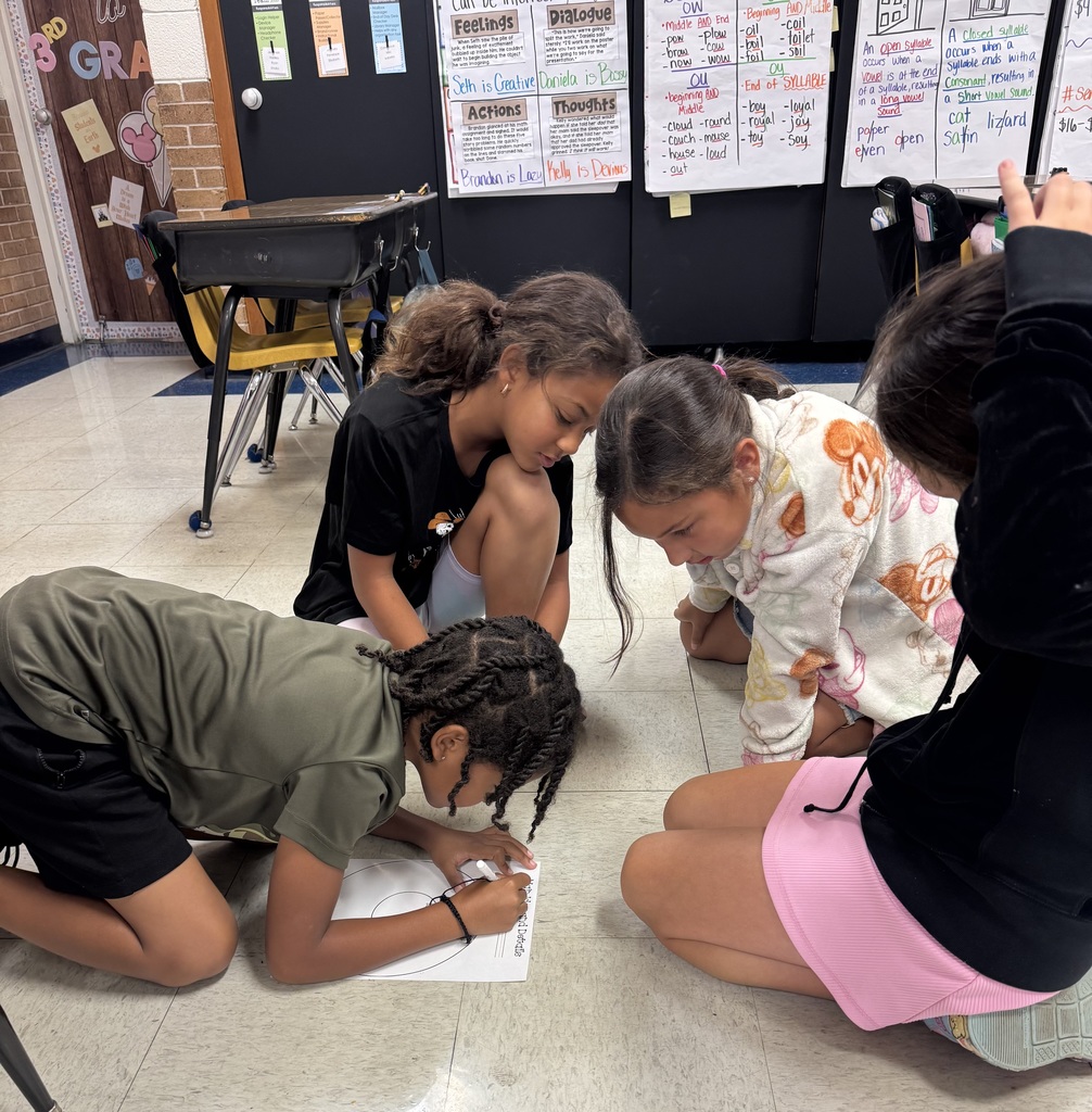 Students working together.