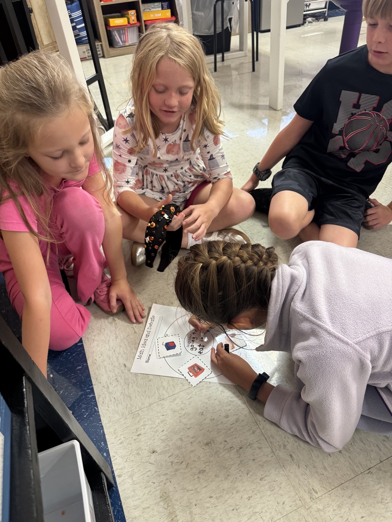 Students working together.