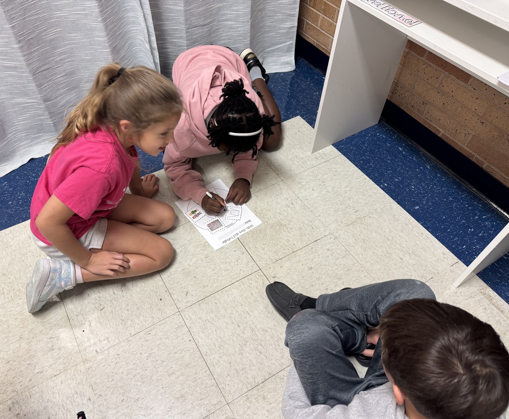 Students working together.