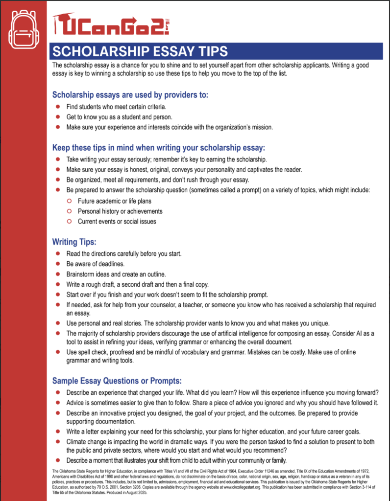 Scholarship Info