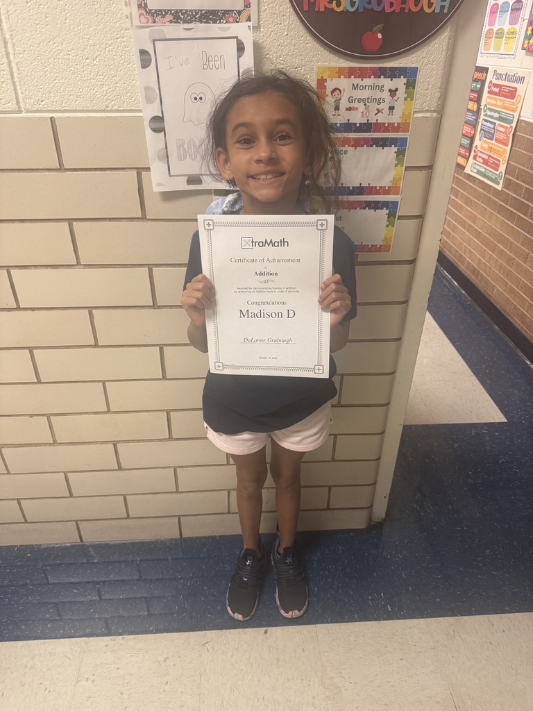 student with their certificate
