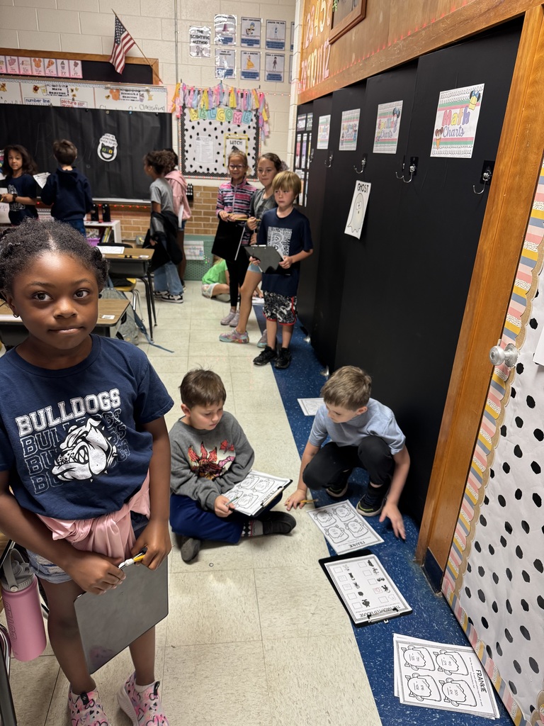 students enjoying haunted house activity