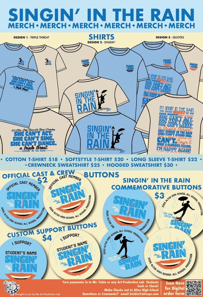 Singin' IN the Rain Merch