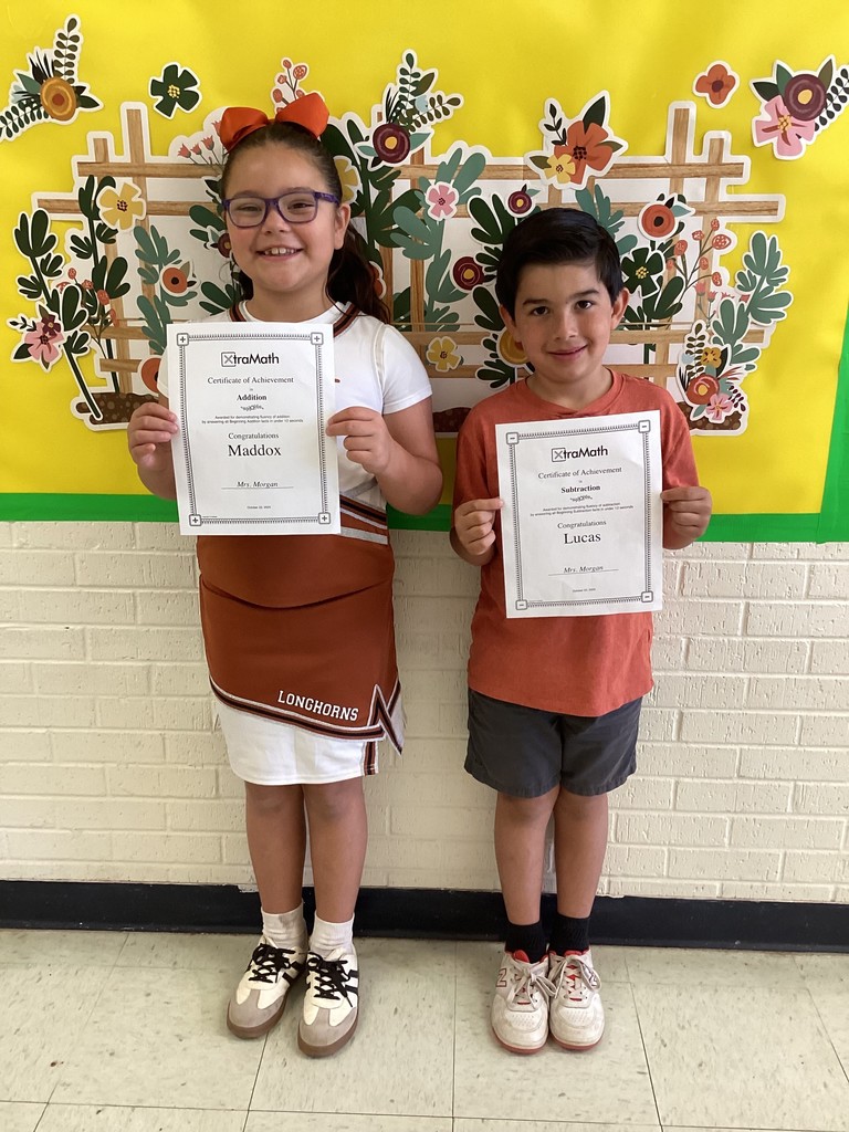 students with their certificates