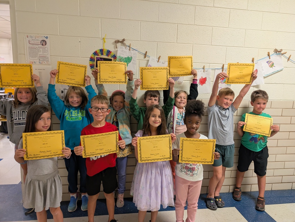 Students with certficates