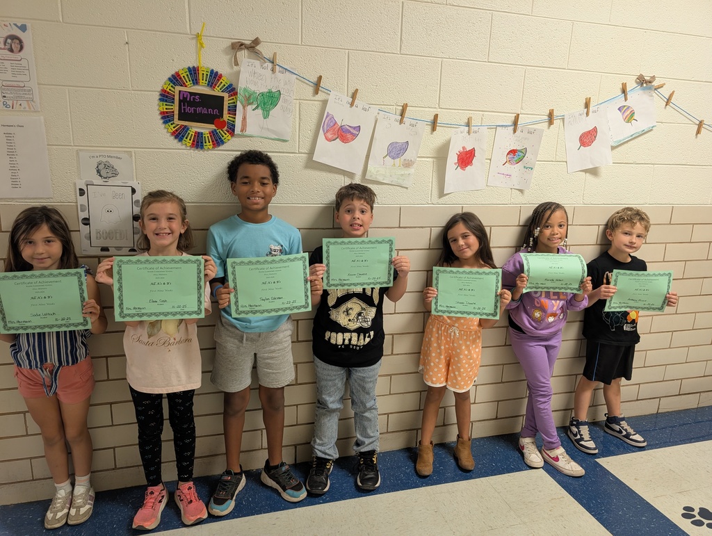 Students with certificates
