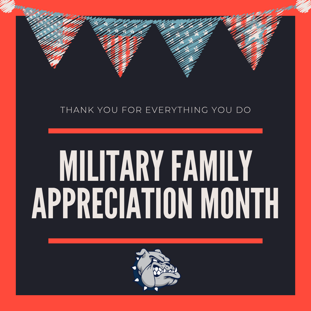Military family appreciation month!