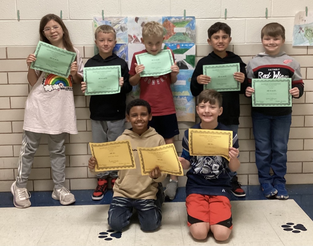 students with the certificates 