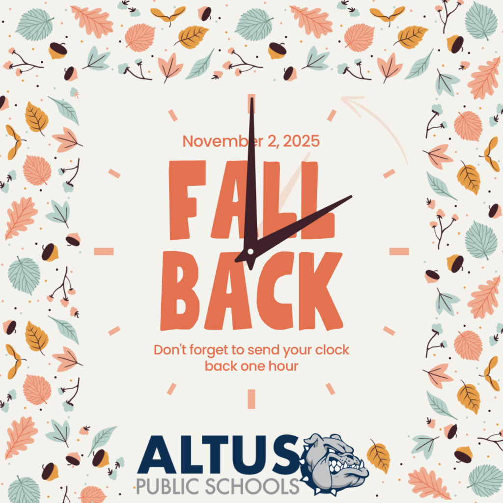 Daylight Saving Time Ends November 2nd!