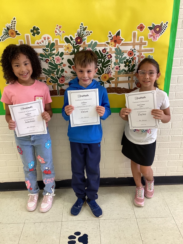 student with certificates