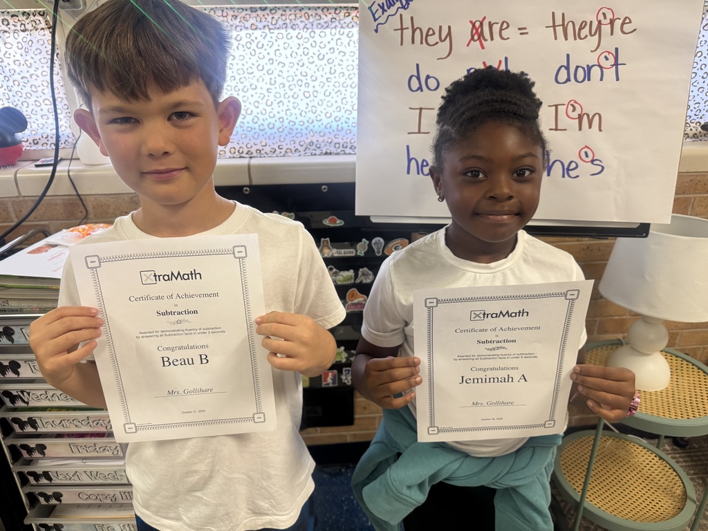 students with certificates