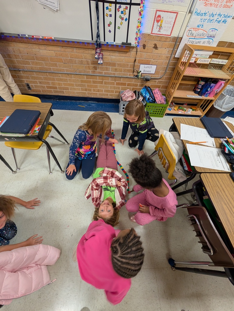 students measuring things