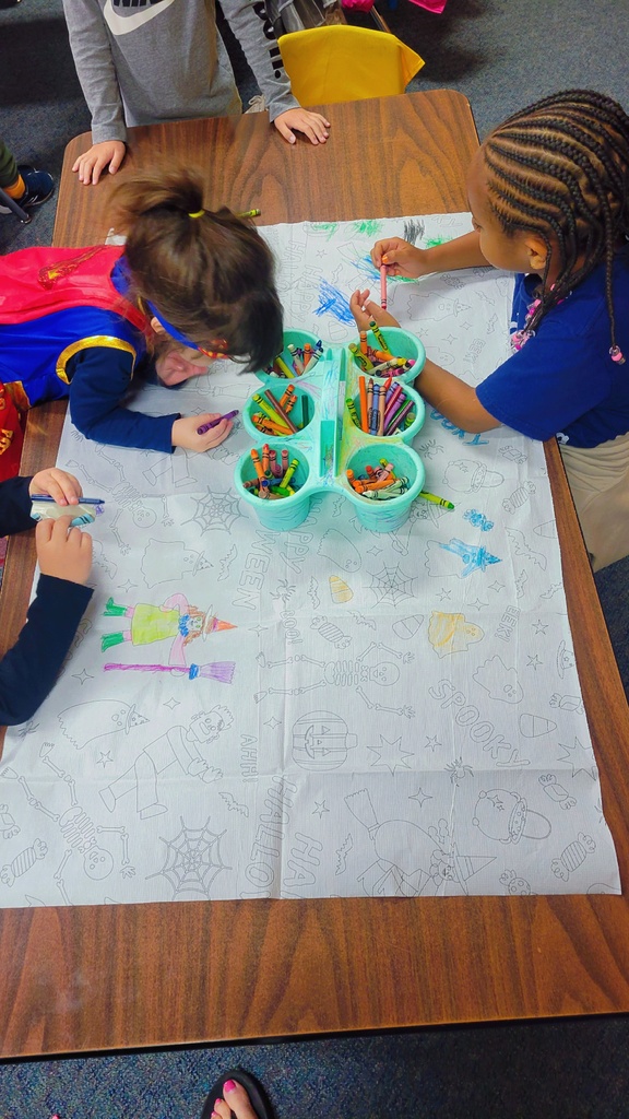 kids coloring table cloth