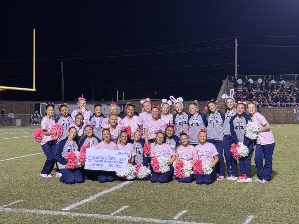 Cheer Donates to Coaches vs. Cancer