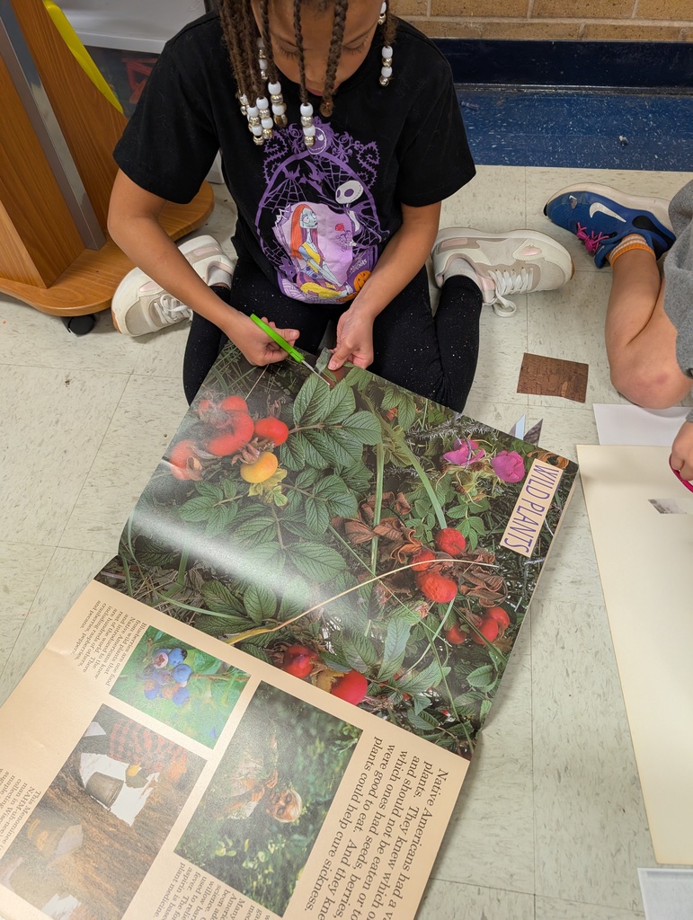 students working on their patterns